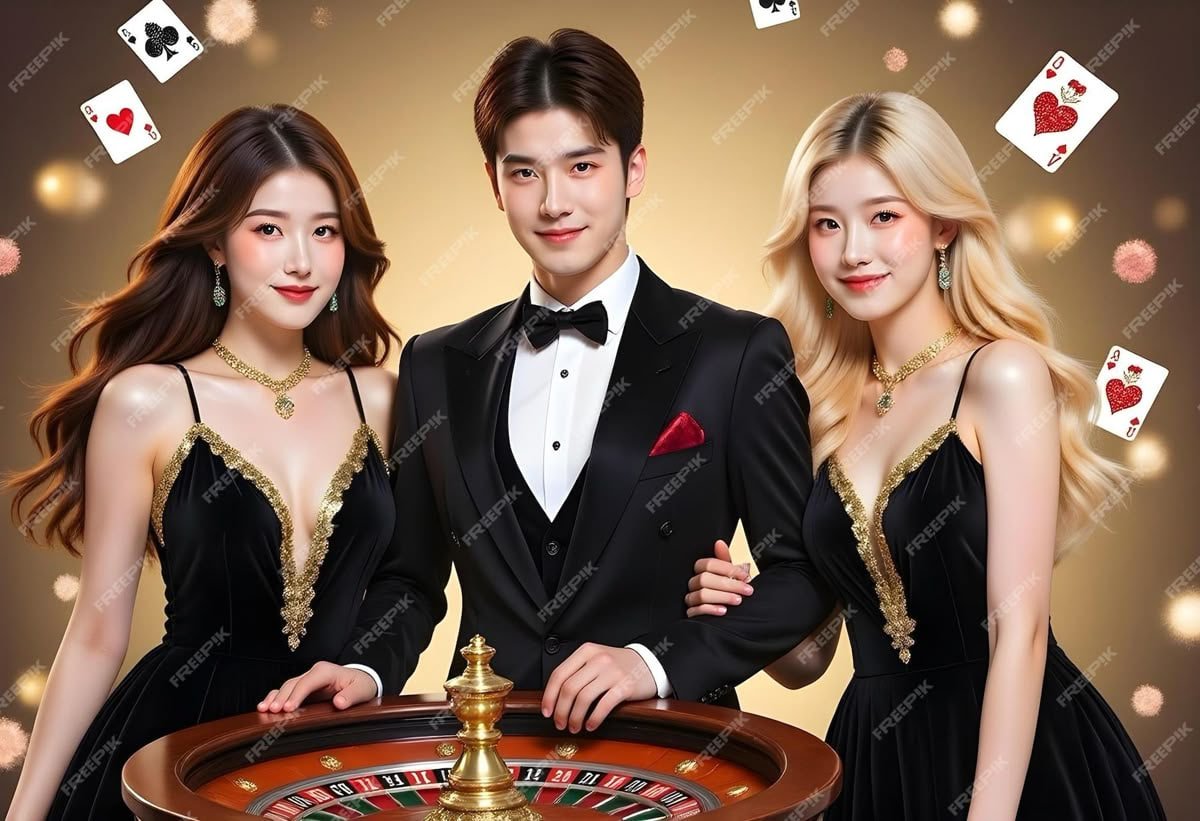 hk797 Kasino Live tampilan antarmuka meja baccarat dan dealer profesional di platform mobile